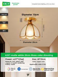 DGY | Creative Retro Entrance & Corridor Ceiling Light