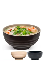 Tô tròn phíp thái nhựa VIỆT NHẬT - Gân nhám dày dặn - Đựng cơm canh hàng quán buffet - 6832/52