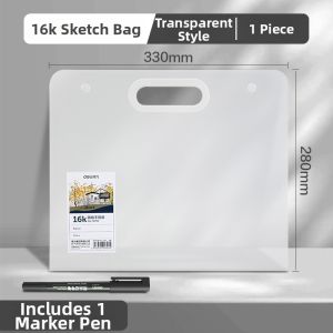 deli | Transparent Art Portfolio Storage Book