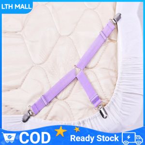 สายรัดหนีบมุมผ้าปูที่นอน 4/8/12 ชิ้น แบบยืดหยุ่น ปรับได้ สําหรับจัดระเบียบผ้าปูที่นอน ใช้ดึงกับโต๊ะ