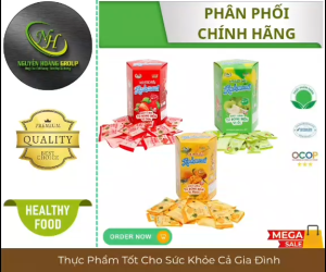 THÙNG 24 HỘP - Kẹo Rong Biển Kakami Sơn Hải VỊ XOÀI 90g