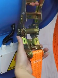 【Local Delivery】10M High Strength Ratchet Tie Down Hold Cargo Strap 4cm Secure Moving Hauling Truck Motorcycle Straps Lashing Package Webbing
