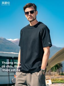 Enjeolon | Cotton Long Sleeve T-shirt with Raglan Sleeves