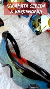 Kacamata Sepeda Pria Sport Olahraga Gowes Lari Lensa Mercury Running Outdoor Sunglasses 009181