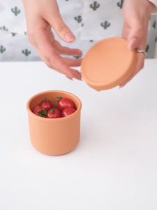 250ml Premium Food Grade Silicone Storage Container Baby Silicone Food Container Reuseable Bekas Makanan Silikon Bayi 硅胶饭盒