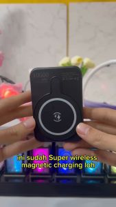 WANKEI LENTIVEN Powerbank 10000 mAh Mini Fast Charging Wireless Magnetic Magsafe Charger For IOS Android MINI SIZE