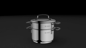 WMF Stackable Pasta Pot with Lid - (18CM) [Model: 0718826040] - Cookware