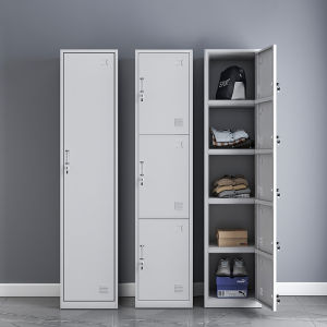Slim Single Door Office Filing Cabinet 1.8m
