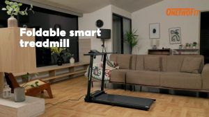 OneTwoFit Máy chạy bộ điện bản Treadmill Có thể gấp gọn yên tĩnh có thể phát nhạc Treadmill Tự Động Nghiêng Và Phát Nhạc Máy Chạy Bộ Gọn Nhẹ Cho Không Gian Nhỏ - Lazada