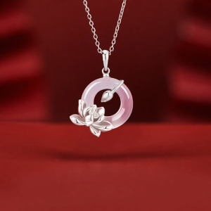 GLTEN | Practical Mothers Day Gift Lucky Lotus Pendant Necklace S925
