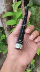 Pipa Once Kayu Kelor Hitam Panjang 15cm Variasi Kualitas Premium