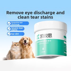 KERES | Pet Tear Stain Cleaning Wipes 120 Sheets