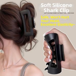 Soft Silicone Non-Gritty Headwear Hair Clip