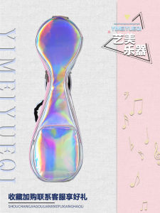 Pipa Bag Thickened Waterproof Anti-Seismic Portable Laser Pipa Bag Adult Glossy Musical Instrument Handbag Backpack