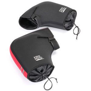 KEMITOUR Motorcycle Handlebar Gloves Scooter Hand Bar Winter Gloves Windproof Waterproof Washable For ATV Snowmobile