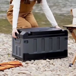 Car trunk seats outdoor storage box car trunk camping storage box organizing box
