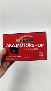 LTC Venus YTX7A-BS Battery for Motorcycle - Reliable Power Supply"