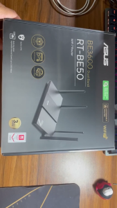 Bộ Phát WIFI 7 Smart Home Router RT-BE50 MESH WI-FI 7 (802.11be) 2 Băng Tần - Hàng Chính Hãng