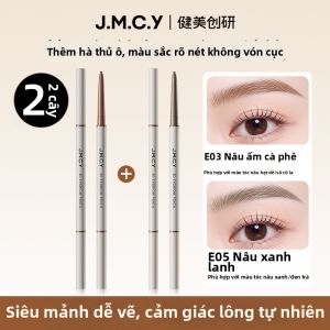 JIANMEICHUANGYAN | Bút Kẻ Lông Mày Đầu Tam Giác He Shou Wu Chống Nước 2 Cây
