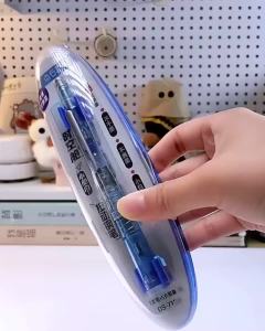 Retractable Fountain Pen Fine Nib Set With Refillable Ink CartridgesPractice Calligraphy Writing Pen For School Office