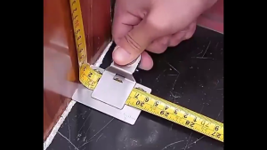 Stainless steel Measuring Tape Clip Tool Measure Clip Corners Clamp Holder tape measure side clip measuring ruler