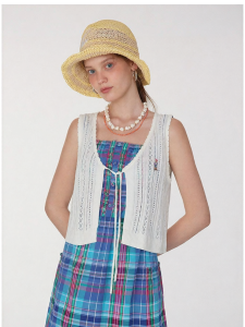 TEENIE WEENIE | Summer Knitted Sleeveless Cardigan