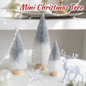 New Style Mini Christmas Tree Desktop Atmosphere Ornaments Xmas Party Photo Props Home Decor