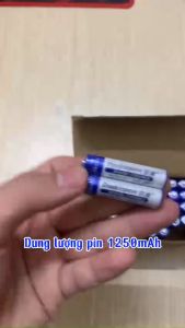 Pin sạc AAA 1250mAh Doublepow Sạc Lại 1200 Lần An Toàn - Chính Hãng
