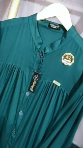 Gamis Maxi Rayon Premium Hidayah Fashion - Dress Muslim Lengan Panjang Ukuran Free Size