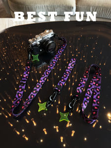 Original Design BESUN Leopard Print  Huawei Phone Lanyard Neck Strap Crossbody Mobile Phone Anti-Theft Strap Clip