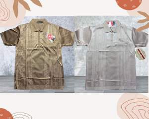 Áo Thun Mông Tơ Ghi Nam Trung Niên hàng Quảng Châu nhiều màu