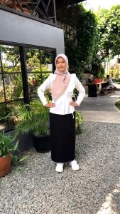 ROK WANITA SPAN TERBARU ROK KNITTED TERLARIS 2024