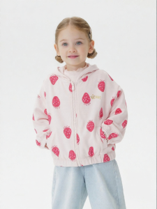 Marc&Janie | Strawberry Print Girls Hoodie
