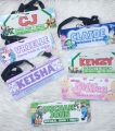 CUSTOMIZED PVC NAME TAG AND BAG TAG. 