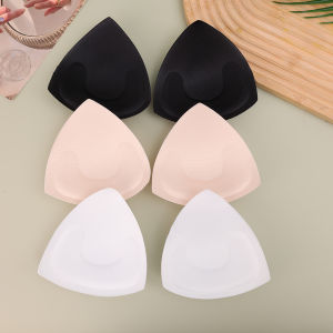 【♡Lovely girls house♡】Triangle Multicolor Chest Pad Seamless Underwear Insert Yoga Sports Underwear Matching Sponge Chest Pad