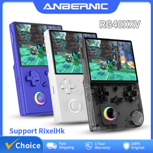 Anbernic | ANBERNIC RG40XXV Retro Handheld Game Console 4 IPS Screen RGB Joystick Video E-book Player Supports WIFI Streaming HDMI Output