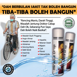 Miracle Drop | Memperkasa Sistem Imun Tubuh | Immune Booster | Trace Mineral