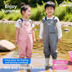 JUQINWANG | Cartoon Cute Waterproof Overalls