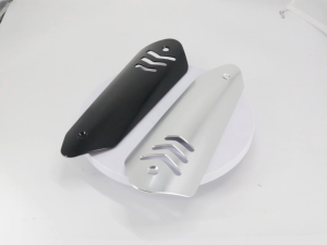 Anti-Burn CNC Muffler Guard Pipe Cover | Universal Heat Shield Exhaust Protector for Motorcycle