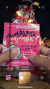 Himalaya vajomba (New) รส Energy Mint Net:15 g. BBF 16/09/27