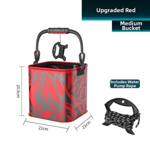 JIAZHIDIAO | Portable Collapsible Multi-functional Durable Fishing Bucket