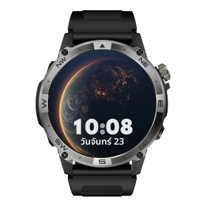 NORTH EDGE GPS กีฬาสมาร์ทนาฬิกา 1.43 จอแสดงผล AMOLED AOD Mens นาฬิกาบลูทูธความสูงเข็มทิศบารอมิเตอร์ IP68 กันน้ํา