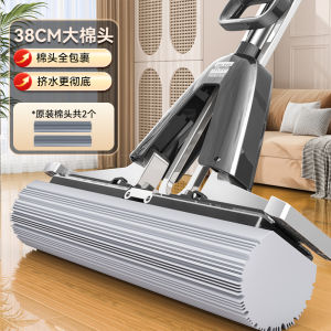 Sobang Sponge Mop 2025 New Home Use Wet And Dry Dual Purpose Absorbent No Hand Wash Foam Head Replacement Household Cleaning Tool