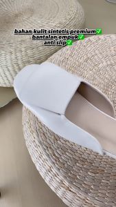 YooWoo Sandal slop / sandal anti slip / sepatu pantofel / flatshoes wanita / sepatu kantor / sandal casual