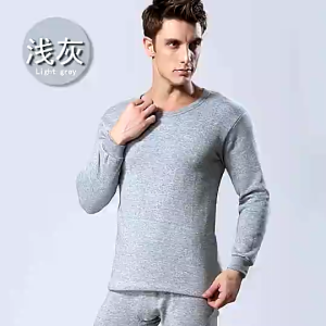 Thermal Clothes Thermal Underwear Set for Men Winter Mens Long Johns Set Top Bottom Set Multicolor