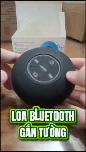 Loa Gắn Tường Mini BTS07 Kết Nối Bluetooth Ổn Định Bám Tường Chắc Chắn Chống Nước Âm Thanh Sống Động