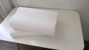 Textile Elastic 3D Memory Foam Pillow Adult Student Neck Protective Pillow 50x30cm Rebound Memory Foam Soft Sleeping Pillow