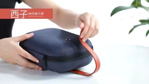 Tase Good 6PCS Portable Tea Set Complete Porcelain Travel Tea Set Gift Box Tea Set Complete with Tray Tea Pot and Cup Set Modern Tea Infuser