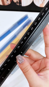 Metric Scale Triangular Scale Ruler Accurate Drafting Tool Architect 1:100/200/250/300/400/500 30cm