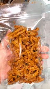 [READY MEDAN] Usus Rempah Kemasan 100gram Pedas Daun Jeruk Viral